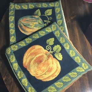 Set of 2 French Tapestries / pillow Sham